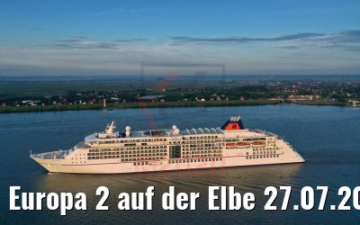 Europa 2 auf der Elbe 27.07.2020 Europa 2 auf der Elbe 27.07.2020
