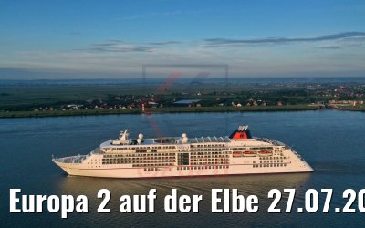 Europa 2 auf der Elbe 27.07.2020 Europa 2 auf der Elbe 27.07.2020