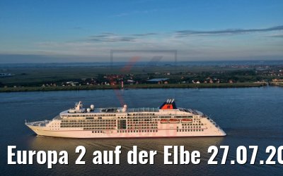 Europa 2 auf der Elbe 27.07.2020 Europa 2 auf der Elbe 27.07.2020