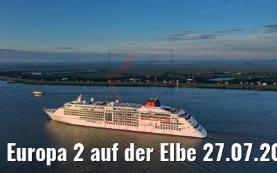 Europa 2 auf der Elbe 27.07.2020 Europa 2 auf der Elbe 27.07.2020