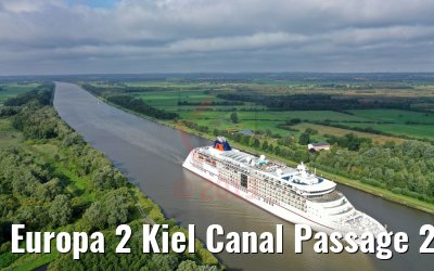 Europa 2 Kiel Canal Passage 20.08.2019 Europa 2 Kiel Canal Passage 20.08.2019