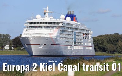 Europa 2 Kiel Canal transit 01.10.2017 Europa 2 Kiel Canal transit 01.10.2017