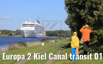 Europa 2 Kiel Canal transit 01.10.2017 Europa 2 Kiel Canal transit 01.10.2017
