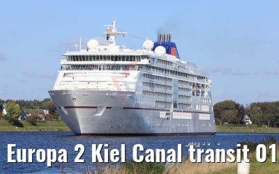 Europa 2 Kiel Canal transit 01.10.2017 Europa 2 Kiel Canal transit 01.10.2017