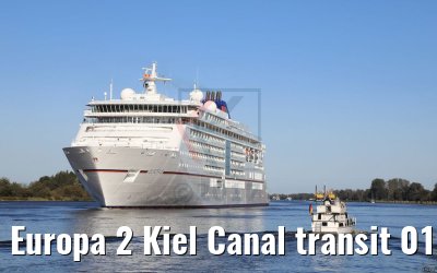 Europa 2 Kiel Canal transit 01.10.2017 Europa 2 Kiel Canal transit 01.10.2017