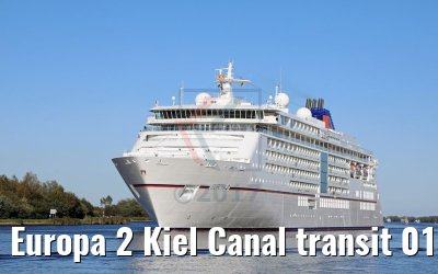 Europa 2 Kiel Canal transit 01.10.2017 Europa 2 Kiel Canal transit 01.10.2017