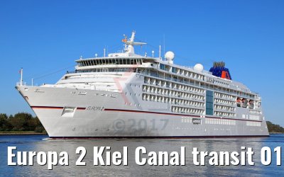 Europa 2 Kiel Canal transit 01.10.2017 Europa 2 Kiel Canal transit 01.10.2017