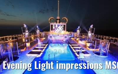 Evening Light impressions MSC Seaview Evening Light impressions MSC Seaview