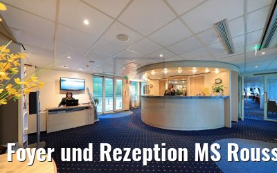 Foyer und Rezeption MS Rousse Prestige Foyer und Rezeption MS Rousse Prestige
