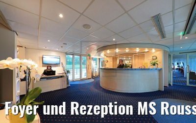 Foyer und Rezeption MS Rousse Prestige Foyer und Rezeption MS Rousse Prestige