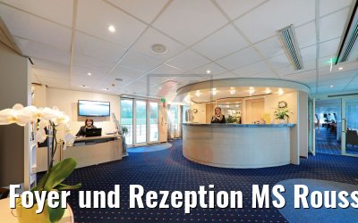 Foyer und Rezeption MS Rousse Prestige Foyer und Rezeption MS Rousse Prestige
