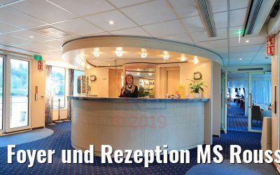 Foyer und Rezeption MS Rousse Prestige Foyer und Rezeption MS Rousse Prestige