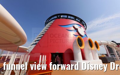 funnel view forward Disney Dream funnel view forward Disney Dream