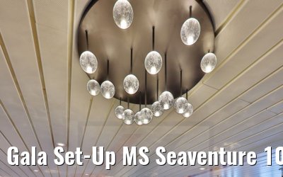 Gala Set-Up MS Seaventure 10.08.2021 Gala Set-Up MS Seaventure 10.08.2021