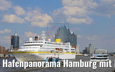 Hafenpanorama Hamburg mit MS Hamburg 14.05.2017 Hafenpanorama Hamburg mit MS Hamburg 14.05.2017