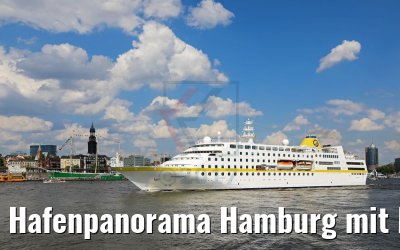Hafenpanorama Hamburg mit MS Hamburg 14.05.2017 Hafenpanorama Hamburg mit MS Hamburg 14.05.2017