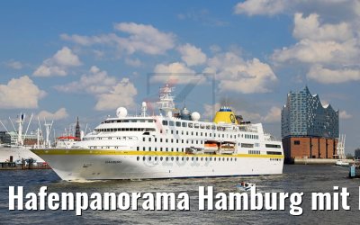 Hafenpanorama Hamburg mit MS Hamburg 14.05.2017 Hafenpanorama Hamburg mit MS Hamburg 14.05.2017