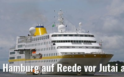 Hamburg auf Reede vor Jutai am Rio Jutai 05.01.2015 Hamburg auf Reede vor Jutai am Rio Jutai 05.01.2015