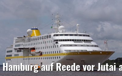 Hamburg auf Reede vor Jutai am Rio Jutai 05.01.2015 Hamburg auf Reede vor Jutai am Rio Jutai 05.01.2015