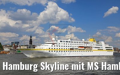 Hamburg Skyline mit MS Hamburg 14.05.2017 Hamburg Skyline mit MS Hamburg 14.05.2017