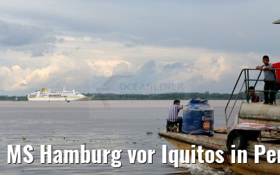 MS Hamburg vor Iquitos in Peru am 08.01.2015 MS Hamburg vor Iquitos in Peru am 08.01.2015