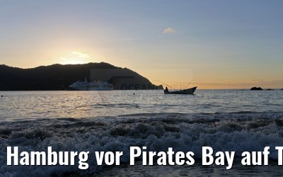 Hamburg vor Pirates Bay auf Tobago 24.01.2015 Hamburg vor Pirates Bay auf Tobago 24.01.2015