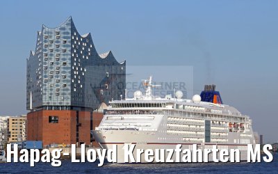 Hapag-Lloyd Kreuzfahrten MS Europa 2 departing port of Hamburg, with Elbe Philharmonic Hall, 24.08.2016 Hapag-Lloyd Kreuzfahrten MS Europa 2 departing port of Hamburg, with Elbe Philharmonic Hall, 24.08.2016