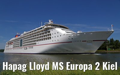 Hapag Lloyd MS Europa 2 Kiel canal transit 09.06.2014 Hapag Lloyd MS Europa 2 Kiel canal transit 09.06.2014