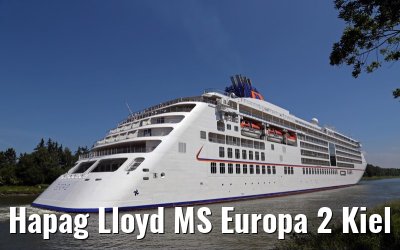Hapag Lloyd MS Europa 2 Kiel canal transit 09.06.2014 Hapag Lloyd MS Europa 2 Kiel canal transit 09.06.2014
