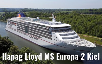 Hapag Lloyd MS Europa 2 Kiel canal transit 09.06.2014 Hapag Lloyd MS Europa 2 Kiel canal transit 09.06.2014