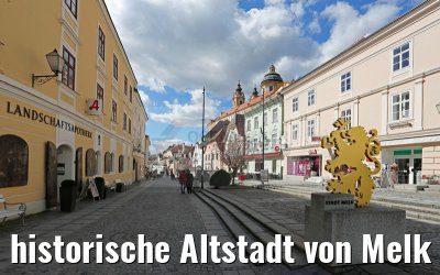historische Altstadt von Melk 03.04.2015 historische Altstadt von Melk 03.04.2015