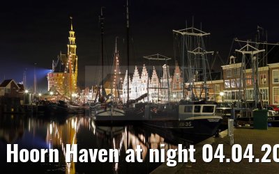 Hoorn Haven at night 04.04.2016 Hoorn Haven at night 04.04.2016