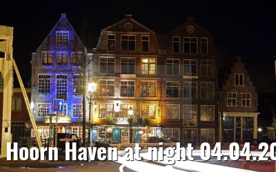 Hoorn Haven at night 04.04.2016 Hoorn Haven at night 04.04.2016