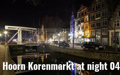 Hoorn Korenmarkt at night 04.04.2016 Hoorn Korenmarkt at night 04.04.2016