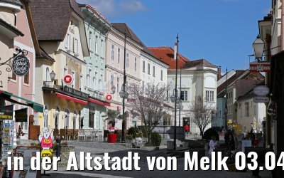 in der Altstadt von Melk 03.04.2015 in der Altstadt von Melk 03.04.2015