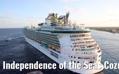 Independence of the Seas Cozumel 07.03.2019 / Photo: M. Barzantny Independence of the Seas Cozumel 07.03.2019 / Photo: M. Barzantny
