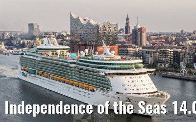 Independence of the Seas 14.08.2025 Hamburg arrival Independence of the Seas 14.08.2025 Hamburg arrival