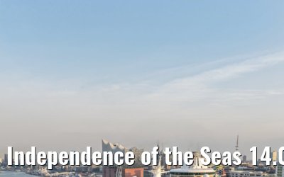 Independence of the Seas 14.08.2025 Hamburg arrival Independence of the Seas 14.08.2025 Hamburg arrival