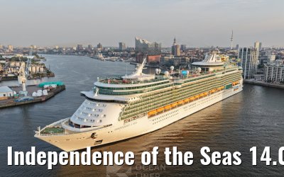 Independence of the Seas 14.08.2025 Hamburg arrival Independence of the Seas 14.08.2025 Hamburg arrival
