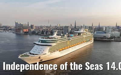 Independence of the Seas 14.08.2025 Hamburg arrival Independence of the Seas 14.08.2025 Hamburg arrival