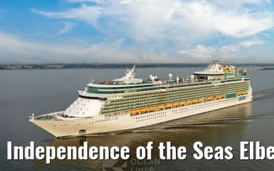 Independence of the Seas Elbe river 14.08.2025 Independence of the Seas Elbe river 14.08.2025