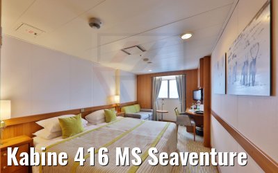 Kabine 416 MS Seaventure Kabine 416 MS Seaventure
