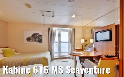 Kabine 616 MS Seaventure Kabine 616 MS Seaventure