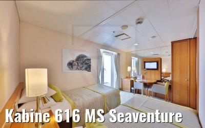 Kabine 616 MS Seaventure Kabine 616 MS Seaventure