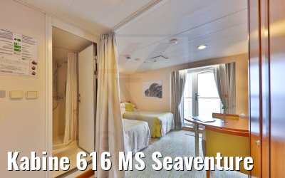 Kabine 616 MS Seaventure Kabine 616 MS Seaventure