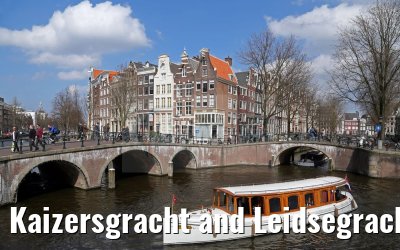 Kaizersgracht and Leidsegracht canals Amsterdam 03.04.2016 Kaizersgracht and Leidsegracht canals Amsterdam 03.04.2016