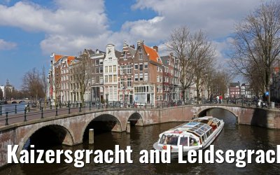 Kaizersgracht and Leidsegracht canals Amsterdam 03.04.2016 Kaizersgracht and Leidsegracht canals Amsterdam 03.04.2016