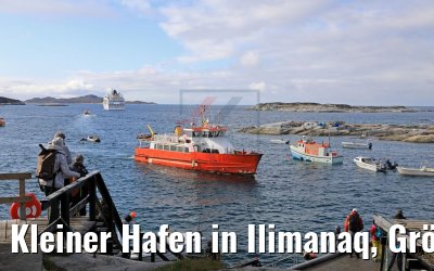 Kleiner Hafen in Ilimanaq, Grönland MS Hamburg Kleiner Hafen in Ilimanaq, Grönland MS Hamburg