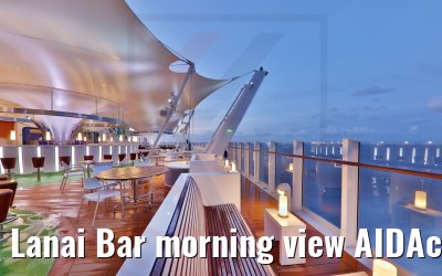 Lanai Bar morning view AIDAcosma Lanai Bar morning view AIDAcosma