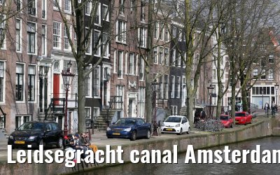 Leidsegracht canal Amsterdam Leidsegracht canal Amsterdam